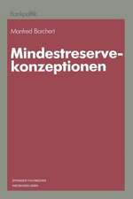 Mindestreservekonzeptionen