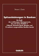 Spitzenleistungen in Banken: Ein Profil des erstklassigen Managements, das auf einem Einblick in Citibank, Deutsche Bank, Morgan und 13 weiteren ausgewählten Banken beruht