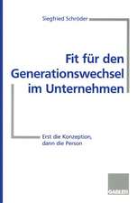 Fit für den Generationswechsel im Unternehmen