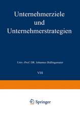 Unternehmerziele und Unternehmerstrategien