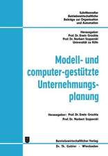 Modell- und computer-gestützte Unternehmungsplanung