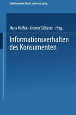 Informationsverhalten des Konsumenten