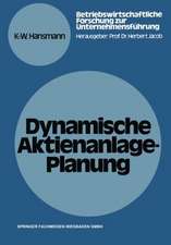 Dynamische Aktienanlage-Planung