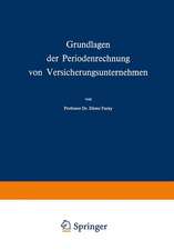 Grundlagen der Periodenrechnung von Versicherungsunternehmen