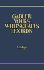 Gabler Volkswirtschafts Lexikon