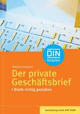 Der private Geschäftsbrief