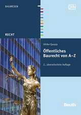 Öffentliches Baurecht von A - Z