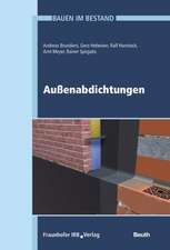 Bauen im Bestand - Außenabdichtungen