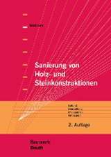 Sanierung von Holz- und Steinkonstruktionen