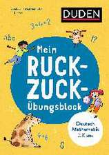 Mein Ruckzuck-Übungsblock Deutsch/Mathe 2. Klasse