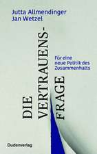 Die Vertrauensfrage