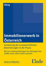 Immobilienerwerb in Österreich