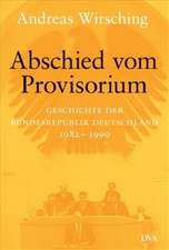 Abschied vom Provisiorium