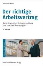 Der richtige Arbeitsvertrag