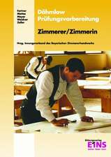 Dähmlow Prüfungsvorbereitung: Zimmerer/Zimmerin