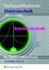 Fachqualifikation Elektrotechnik. Betriebstechnik. Aufgabensammlung