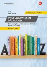 Prüfungswissen Pädagogik. Falltraining für Schüler und Lehrer: Schulbuch