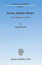 Person, Subjekt, Bürger.