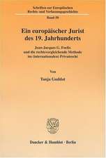 Ein europäischer Jurist des 19. Jahrhunderts