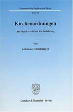 Kirchenordnungen