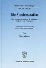 Die Sonderstraftat