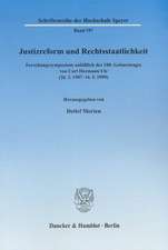 Justizreform und Rechtsstaatlichkeit