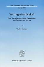 Leisner, W: Vertragsstaatlichkeit