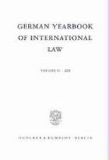 German Yearbook of International Law / Jahrbuch für Internationales Recht. Vol. 51 (2008)