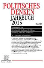 Politisches Denken. Jahrbuch 2015.