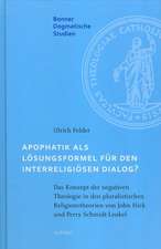 Apophatik als Lösungsformel für den interreligiösen Dialog?