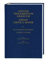 Novum Testamentum Graecum. Editio Critica Maior