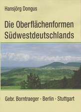 Die Oberflächenformen Südwestdeutschlands