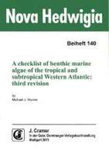 A checklist of benthic marine algae of the tropical and subtropical western Atlantic: third revision