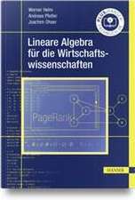 Lineare Algebra für die Wirtschaftswissenschaften