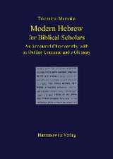 Modern Hebrew for Biblical Scholars