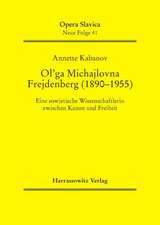 Ol'ga Michajlovna Frejdenberg (1890-1955)