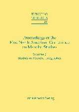 Proceedings of the First North American Conference on Manchu Studies