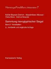 Sammlung Hieroglyphischer Siegel: Vorarbeiten