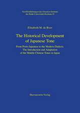 The Historical Development of Japanese Tone