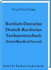 Kurdisch-Deutsches/Deutsch-Kurdisches Taschenwörterbuch (Zentralkurdisch/Soranî)