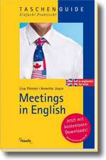 Meetings in English