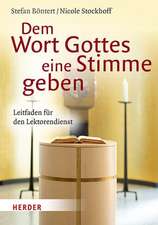 Dem Wort Gottes eine Stimme geben