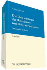 Die Umsatzsteuer der Reisebüros und Reiseveranstalter