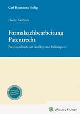 Formalsachbearbeitung Patentrecht