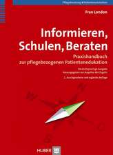 Informieren, Schulen, Beraten