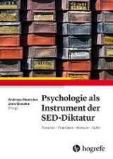 Psychologie als Instrument der SED-Diktatur