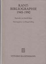 Kant-Bibliographie 1945-1990