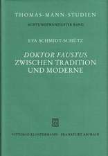 Doktor Faustus zwischen Tradition und Moderne