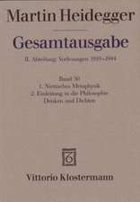 Martin Heidegger Gesamtausgabe 1. Nietzsches Metaphysik 2. Einleitung in Die Philosophie - Denken Und Dichten: Arthur Schopenhauer Und Indien. Begleitbuch Zur Ausstellung Anlasslich Der Buchmesse 2006