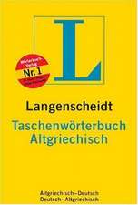 Langenscheidts Taschenwörterbuch. Altgriechisch-Deutsch / Deutsch-Altgriechisch. Neues Cover